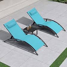 Oversized Chaise Lounge Chair Set