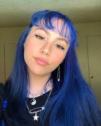 You can have an illusion of dark, natural hair. Bleaching And Dying Hair Blue Hair Dye And Care 2020