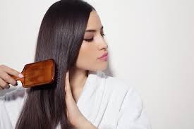 For bouncy hair, apply a one to one mixture of warm water and apple cider vinegar to your hair. 6 Hair Care Tips You Need In Your Life