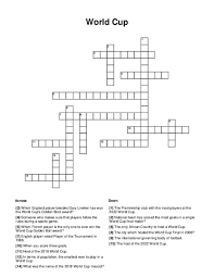 2022 World Cup Host Crossword Clue gambar png