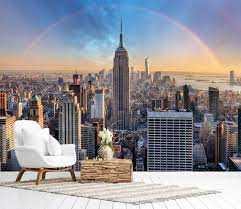 New York Wallpaper Skyline Panorama Nyc