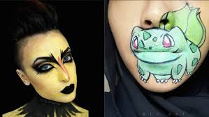 pokémon go makeup creations vogue