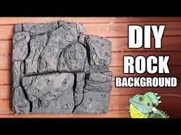 Diy 3d Rock Background For Reptiles