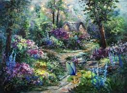 Fairy Garden Fantasy Abstract