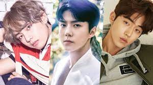 Now i'm no visual expert and not one to be petty, and i'm a v stan but how can armys come after exos visuals especially a celebrated visual as sehun when. Korean Stars On The 100 Most Handsome Faces Of 2017 List Soompi