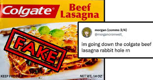 colgate lasagna the frozen beef treat