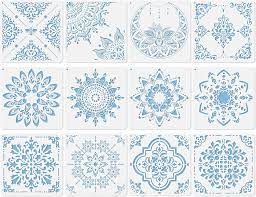 We did not find results for: Amazon Com Midenco 12 Pcs 12x12inch Prosperity Mandala Stencil Wall Furniture Floor Tile Painting Stencils Reusable Plastic Spray Paint Stencils For Painting Large Pattern On Wood Style 00 Arts Crafts Sewing