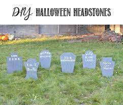 diy halloween headstones the happy ss