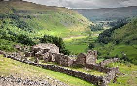the yorkshire dales the ruins of