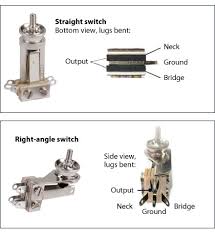 Make sure that you got the colors right as they do switch. Switchcraft 3 Way Toggle Switch Stewmac Com
