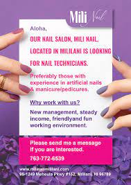 nail salon 96789 mili nail of