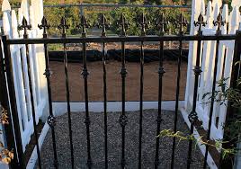Custom Ornamental Iron Garden Gate And