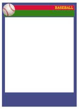 Baseball Card Template Photo Album Website With Baseball Card