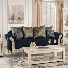 Marinella Sofa Royal Blue Furniture