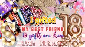 18th birthday gift ideas for f