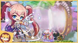 New Class Angelic Buster & 3rd Anniversary | MapleStory M | Mobile - YouTube