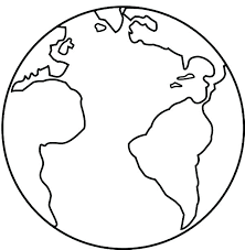 Happy multicultural children around the globe. Earth Coloring Pages Picture Whitesbelfast