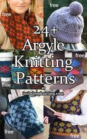 Argyle Knitting Patterns In The Loop Knitting