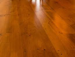 wide plank flooring makes a beautiful