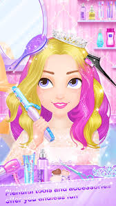 hair fashion s makeup dressup and makeover games screenshot 4