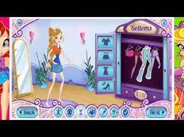 winx club dressup and makeup new games