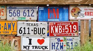 my plates when selling a car in texas