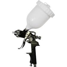 If you're going to be painting a large surface area, i would without a doubt go the airless this sprayer is best suited to diy enthusiasts who have a range of different projects to complete (such as repainting a multiple rooms and various. Blackridge Gravity Feed Spray Gun Hvlp 600ml Supercheap Auto New Zealand