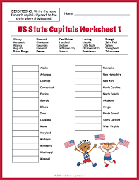With 50 states in total, there are a lot of geography facts to learn about the united states. Incredible States And Capitals Worksheets Image Ideasg Game Southeast Test Map Of Provinces Quiz Jaimie Bleck