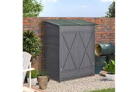Outsunny Garden Shed Tool Cabinet Box