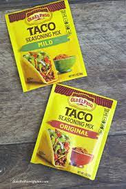 old el paso taco seasoning gluten free