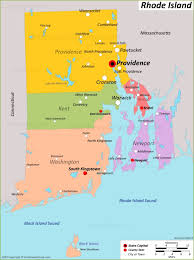 Rhode island's largest city (and the third largest in new england) has the highest number of property crimes in the state and the second highest number. Rhode Island State Maps Usa Maps Of Rhode Island Ri