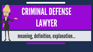 A criminal defense attorney may have to appear at the court several times. What Is Criminal Defense Lawyer What Does Criminal Defense Lawyer Mean Youtube