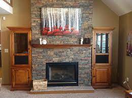 Diy Fireplace Surround With Stacked
