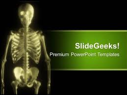 Human Skeletal System Powerpoint Templates Ppt Backgrounds