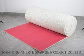 pu foam underlay carpet underlay