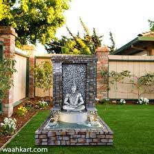 Shiva Statue With Fountain L