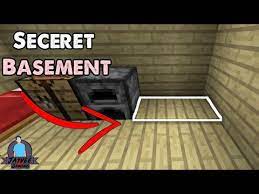 secret basement in minecraft pe