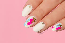 anese style foil nail art like you
