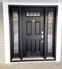 A Black Front Door Is Timeless And