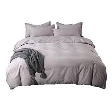 king size bedding set of 6pcs plain