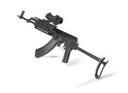 Karabinek AK-47 AKMS - Strzelnica Bojowa - Paczółtowice