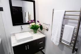 They are smaller than mirror cabinets add useful storage behind the bathroom mirror. 4 Small Bathroom Vanities Sherman Oaks Bathroom Remodel L A