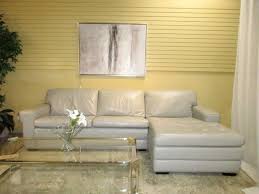 Havertys 2 Pc Lthr Sectional At The