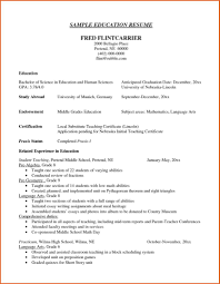 High School Education On Resume Diploma Examples New