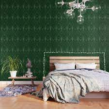 Art Deco In Emerald Green Wallpaper By