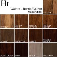 Walnut Rustic Walnut Stain Palette In 2019 Wood Floor