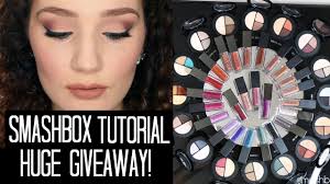 new smashbox makeup tutorial giveaway