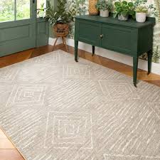 beige white berber rugs andi style
