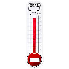 Fundraising Thermometer Amazon Com
