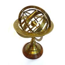 Mosiężne astrolabium wys. 28cm | Snob Shop